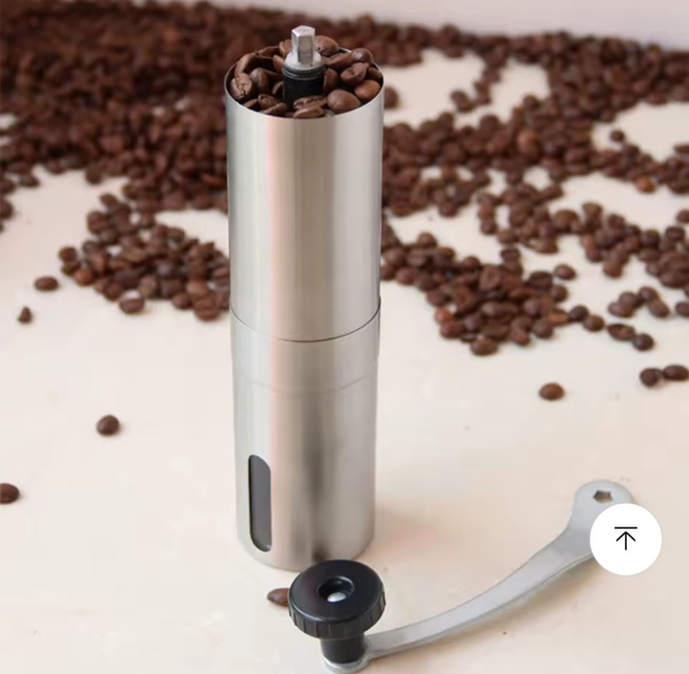Manual Coffee Grinder Stainless Steel Hand Coffee Grinder Course/Medium/Fine