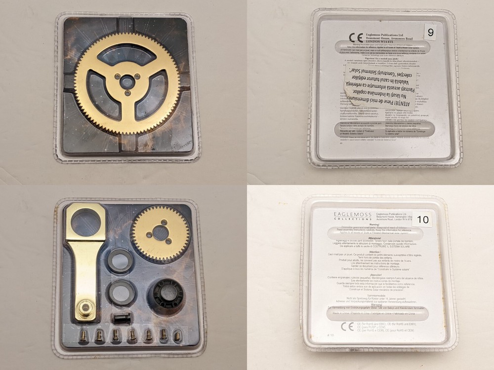 EAGLEMOSS Collections Precision Orrery / Mechanical Solar System | INCOMPLETE