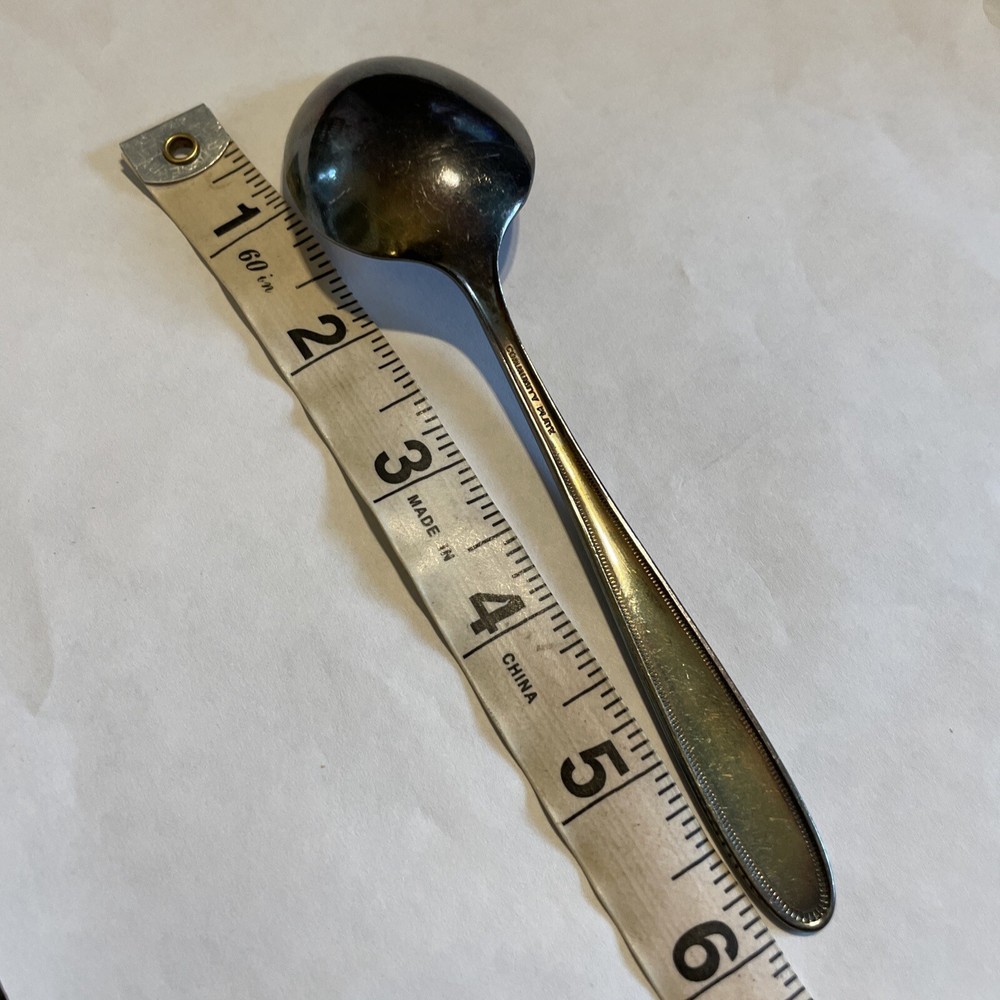 Oneida 1 GROSVENOR Sugar Spoon 6” Silverplate No Monograms Replacement