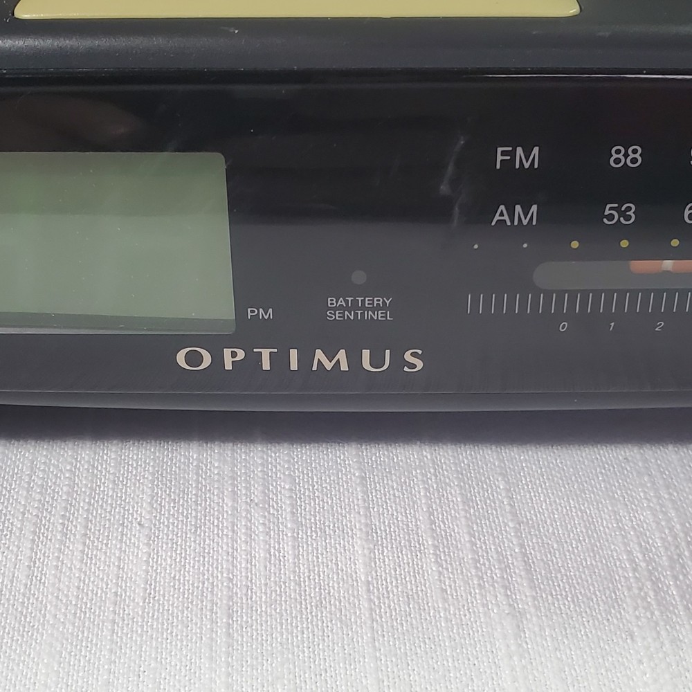 Optimus Alarm Clock Model CR-320