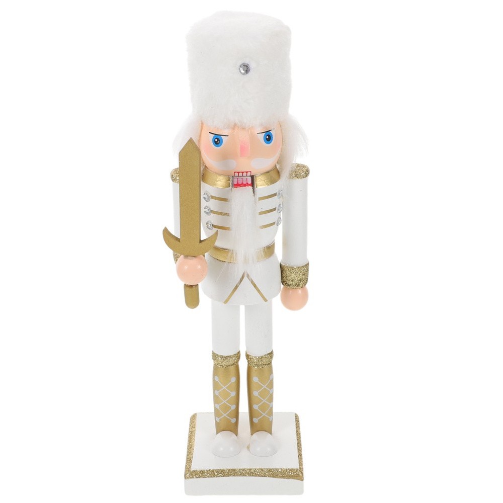 Fireplace Table Mantel Decorations Christmas Nutcracker Figurines