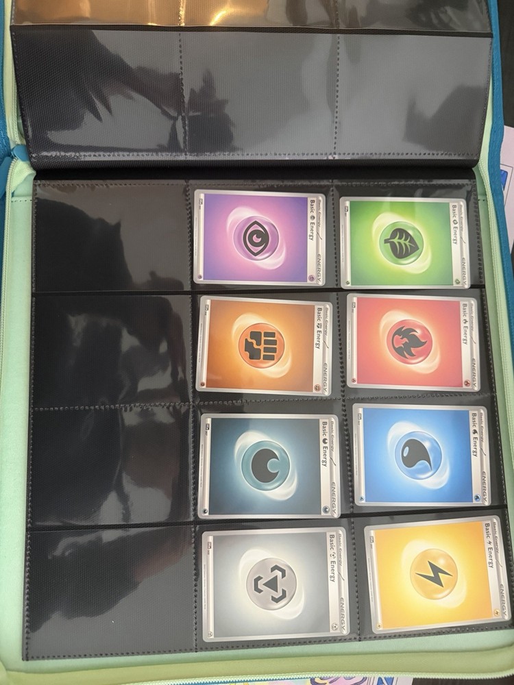 Temporal Forces Part-Complete Base Set Reverse Holos, EXS in VaultX Binder