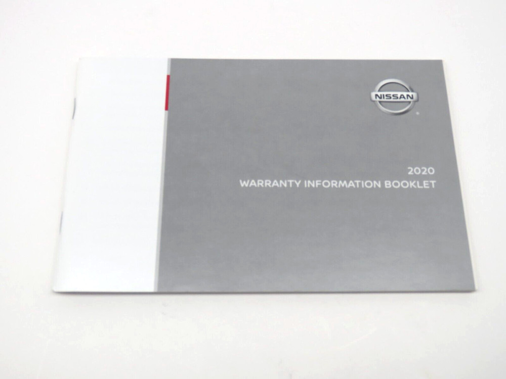 2020 Nissan Maxima Misc Manuals / Booklets