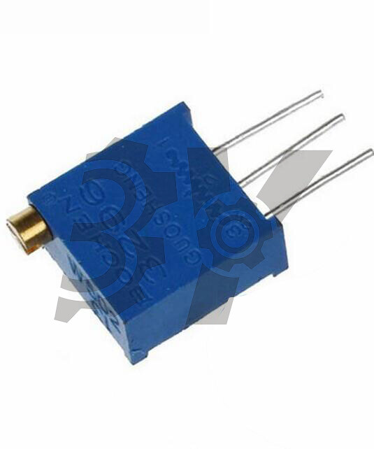 NEW 60pcs (100Ω - 500KΩ) 3296W Variable Resistor Assorted Kit