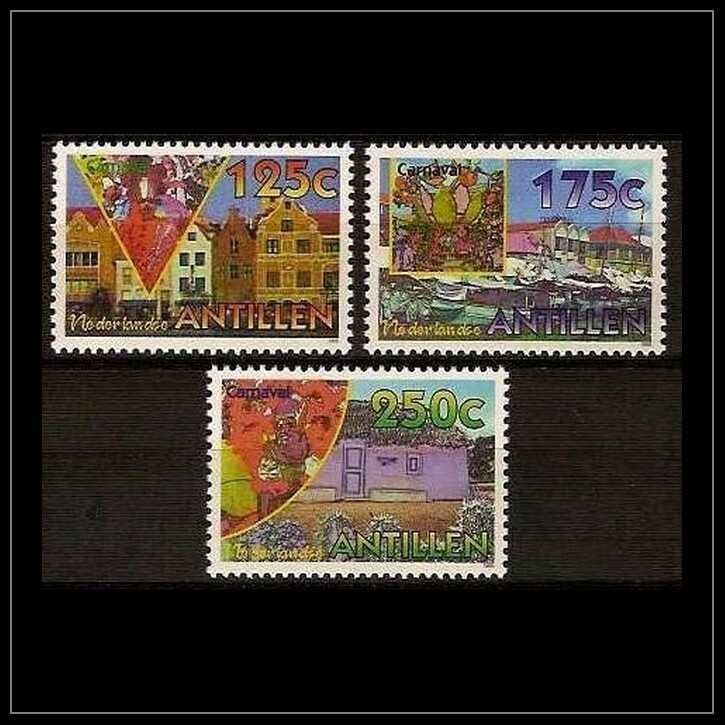 Netherlands - Dutch Antilles Issue 1995 (1080-1082) Carnaval