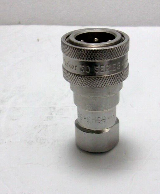 Parker SSH3-62 Multi-Purpose, 3/8" Hydraulic Quick Couplings - 60 Series, New