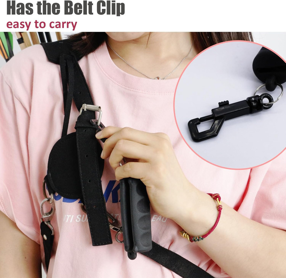 3-Pack Rubber Arrow Puller with Belt Clip for Easy Arrow Removal