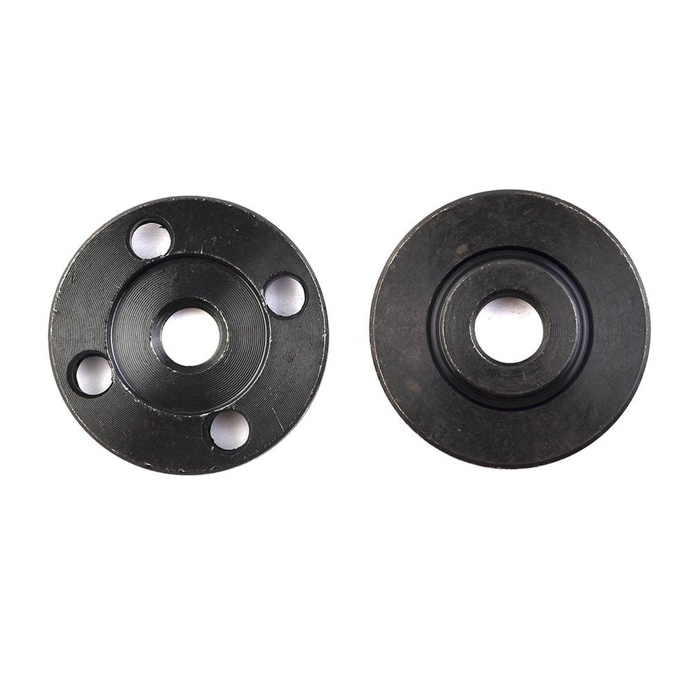 1 pair Flange Nut For Angle grinder type 100 Thread replacement Fixing tool