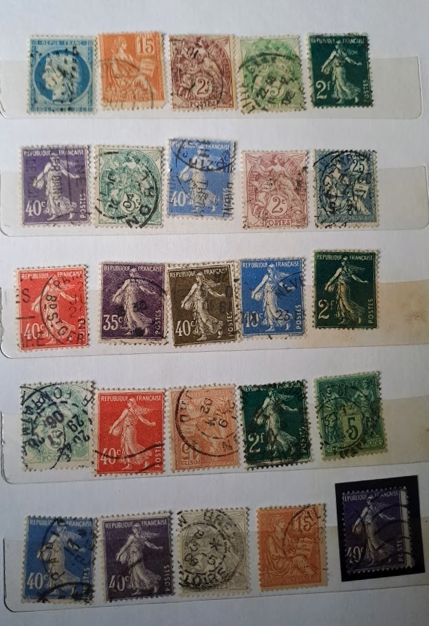 France vintage Stamps
