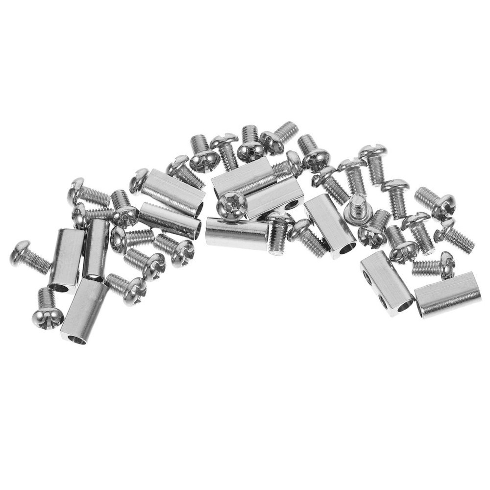 30 Pcs Light Hanging Clips Rope Clamp Adjustable Double Hole Wire