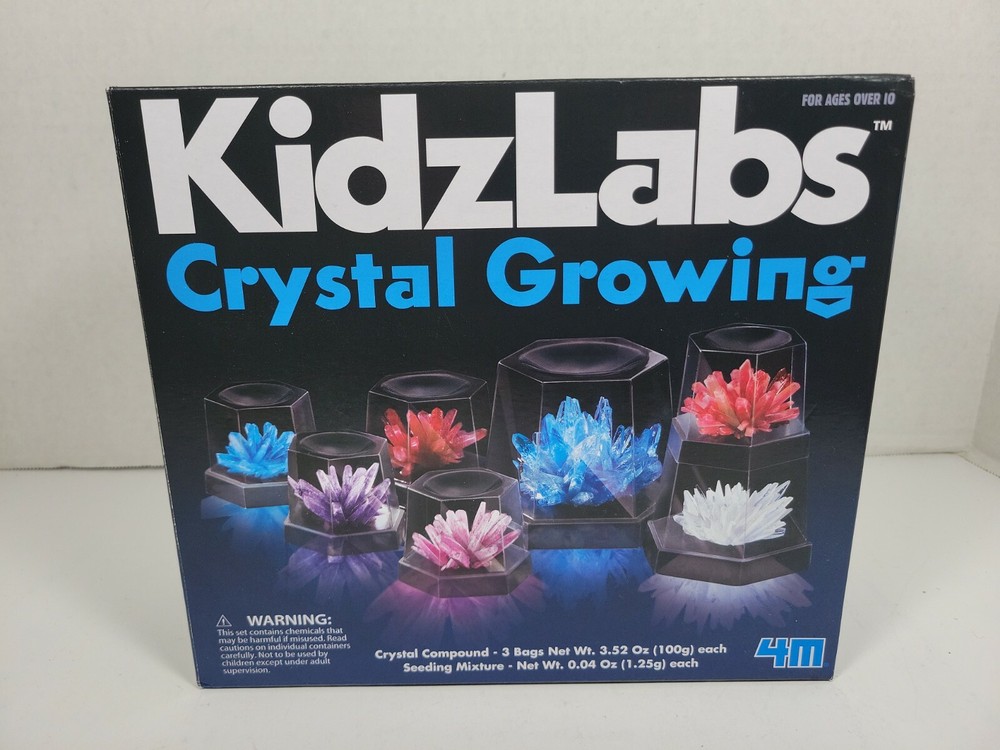 4M 5557 Crystal Growing Science Experimental Kit - 7 Crystal Science Experime...
