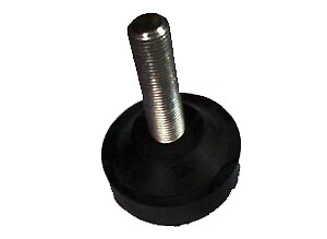 Transcell Technology - 2" RUBBER FOOT 1/2" -20 UNF Thread - Leveling Mount - New