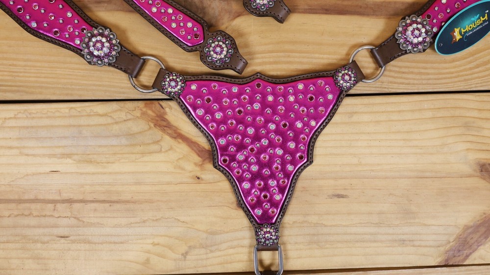 Headstall & Breast Collar Tack Set for Horse