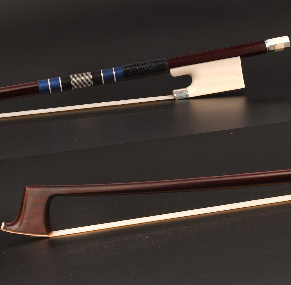Superb Pro Master Antique Pernambuco Violin Bow 4/4 Value White Frog Silver Fast