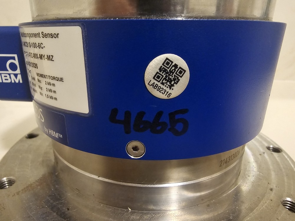 HBM K-MCS10-100-6C 6-Axis Force/Torque Sensor