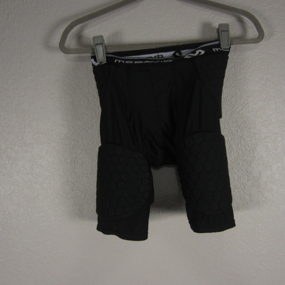 McDavid Hex Shorts Mens Small Black Girdle Compression Padded Protector
