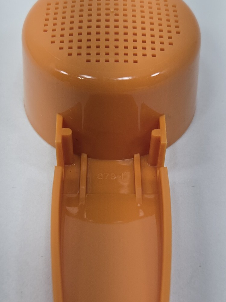 Vintage Tupperware Mini Sifter Strainer Orange 879-1 NOS