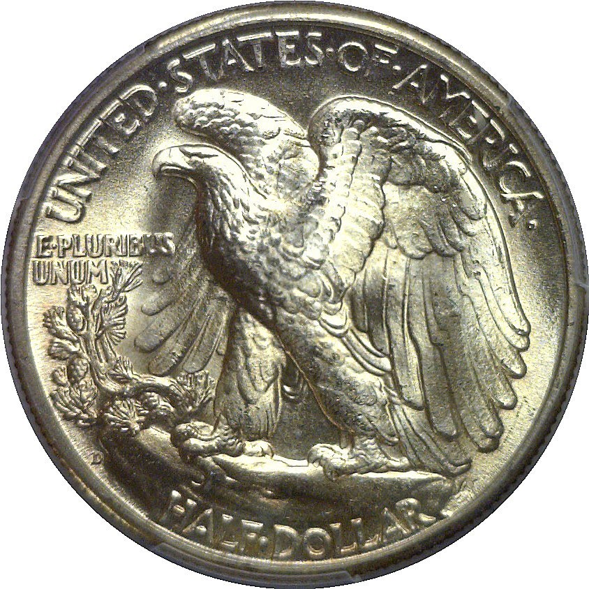 1946-D Walking Liberty Half Dollar PCGS MS-65