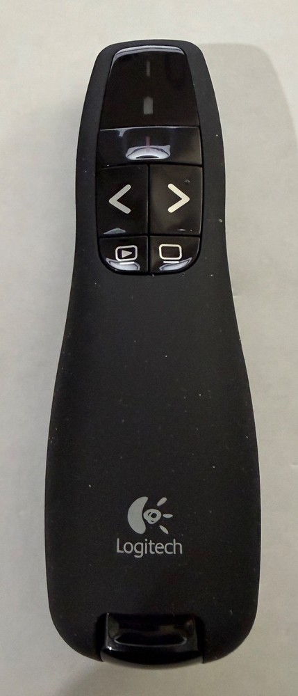 Logitech R400 Wireless Presenter Presentation Remote & Laser Pointer + Batteries