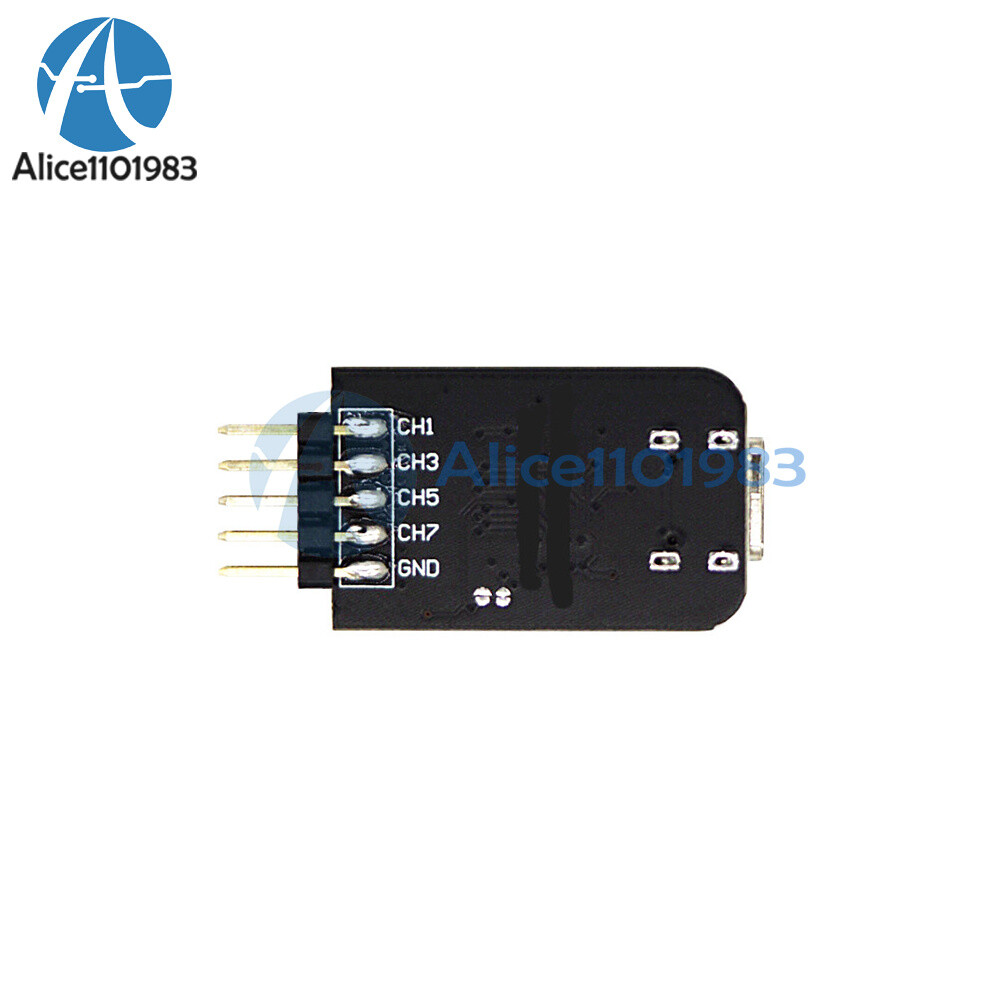 1/2/5/10 Pieces 8 Channel Mini Logic Analyzer Type C MCU Arm FPGA Debugging Tool