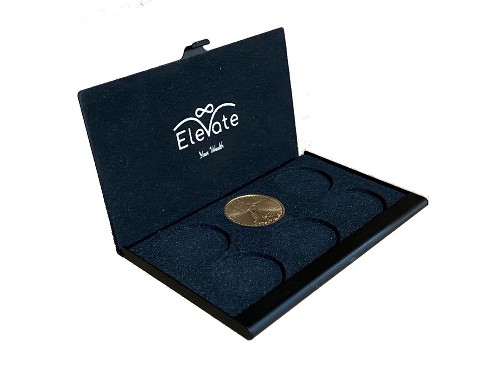 1/4 OZ Gold Coin Precious Metal Case EMPTY