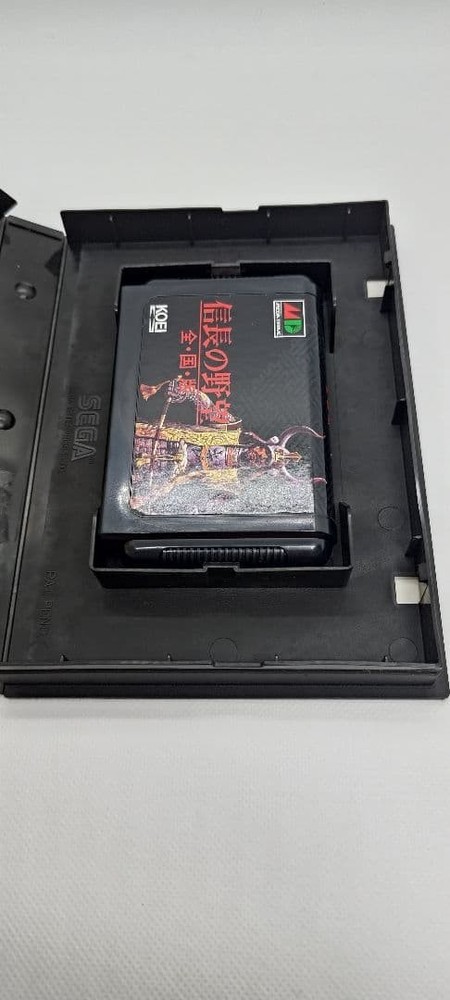 Mega Drive Software Nobunaga's Ambition National Edition