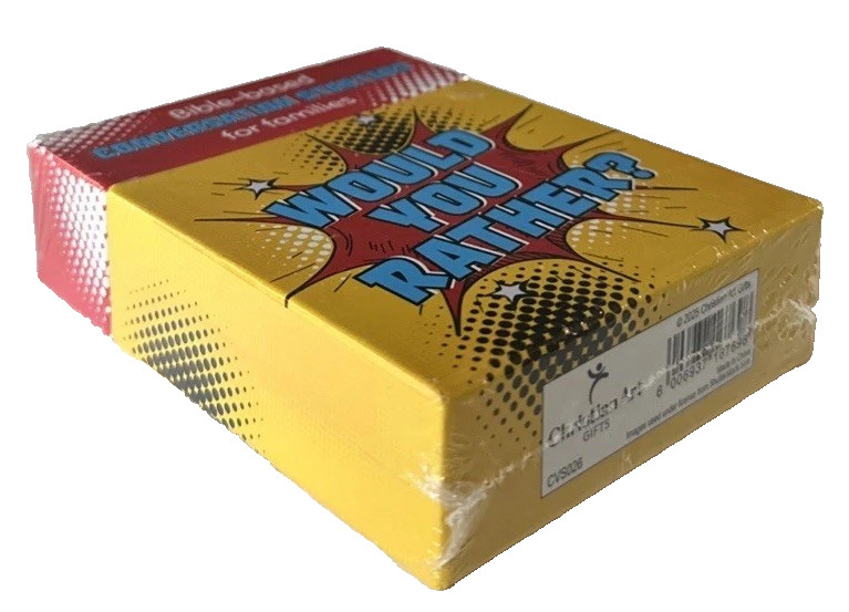 Bible-based CONVERSATION STARTERS for Families: Would You Rather?