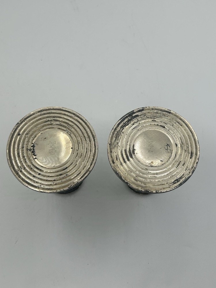 Poole Sterling Silver Weighted Candlestick Holders # 299