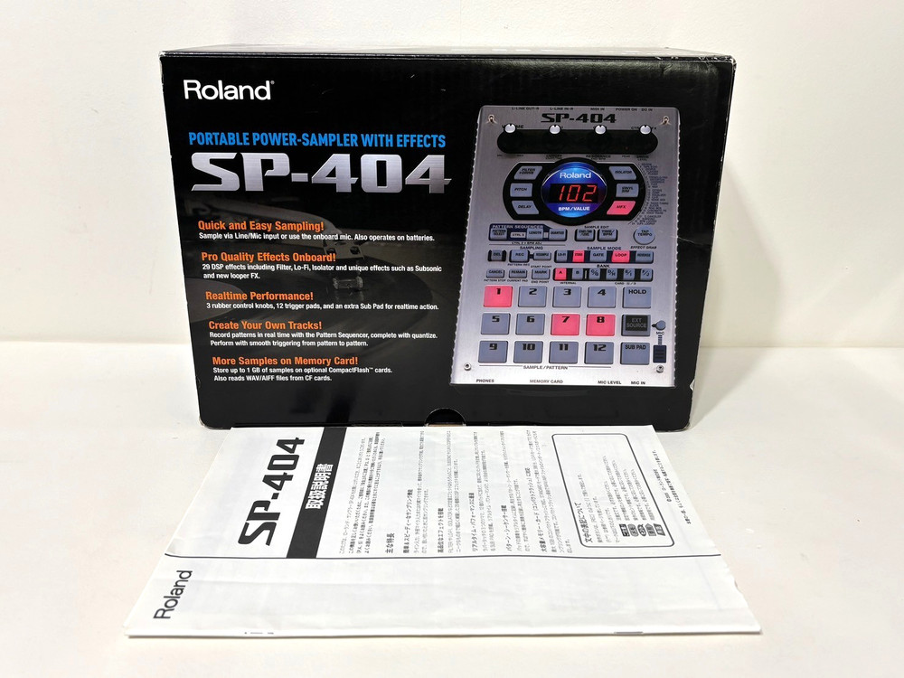 ROLAND SP-404 Portable Linear Wave Sampler From Japan
