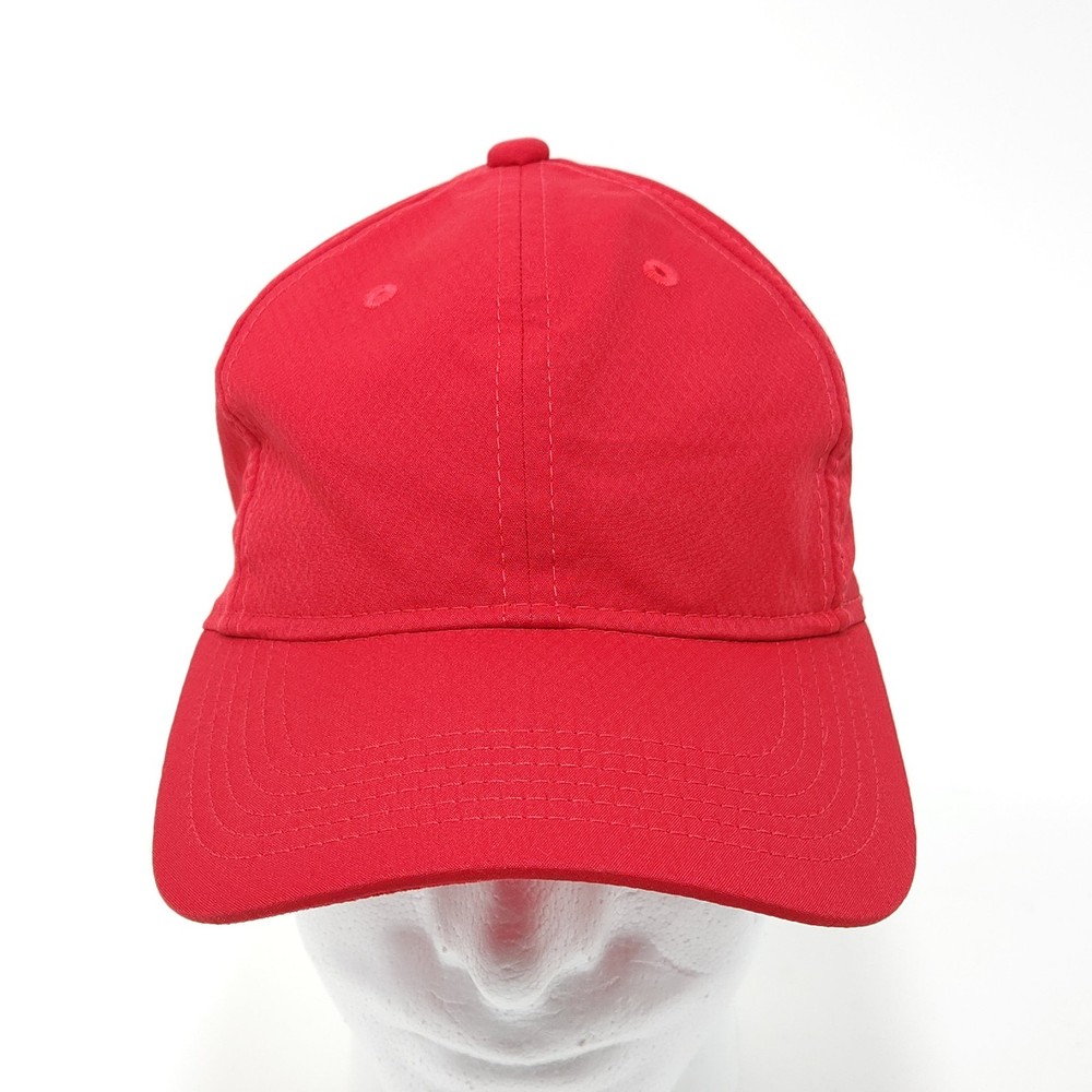Titleist Solid Red Strap Back Hat
