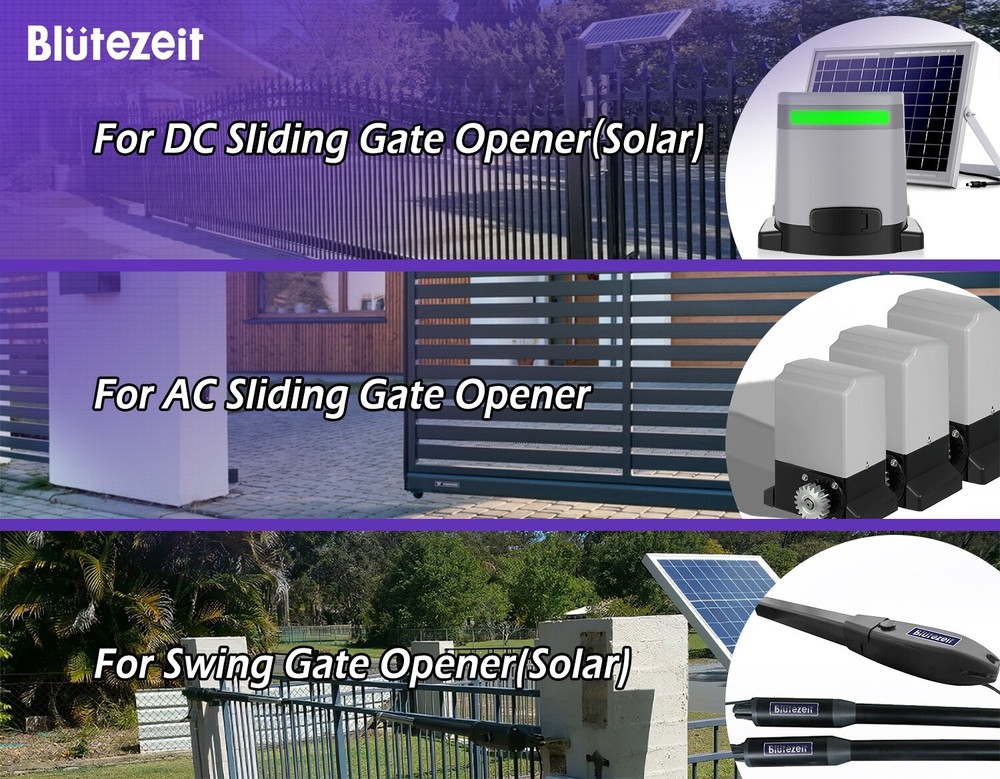 Blütezeit 2.4G Bluetooth Vehicle Sensor Exit Detector for Sliding Gate Openers