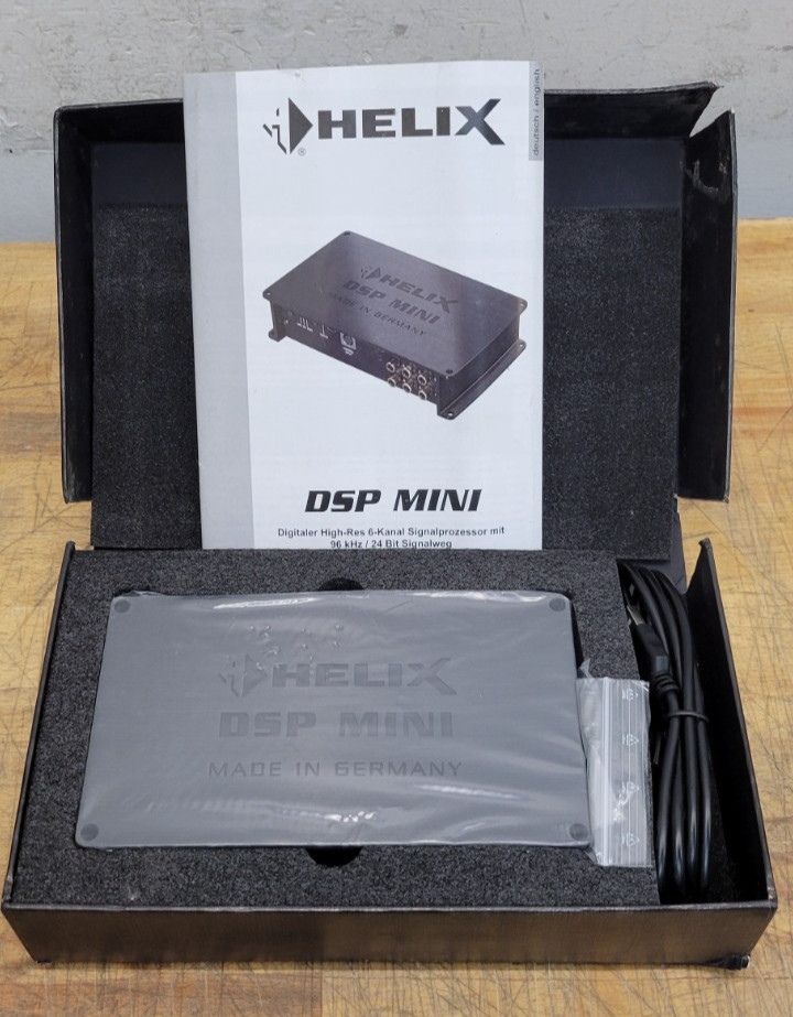 Helix DSP MINI 6-Channel Digital Signal Processor - NEW OPEN BOX