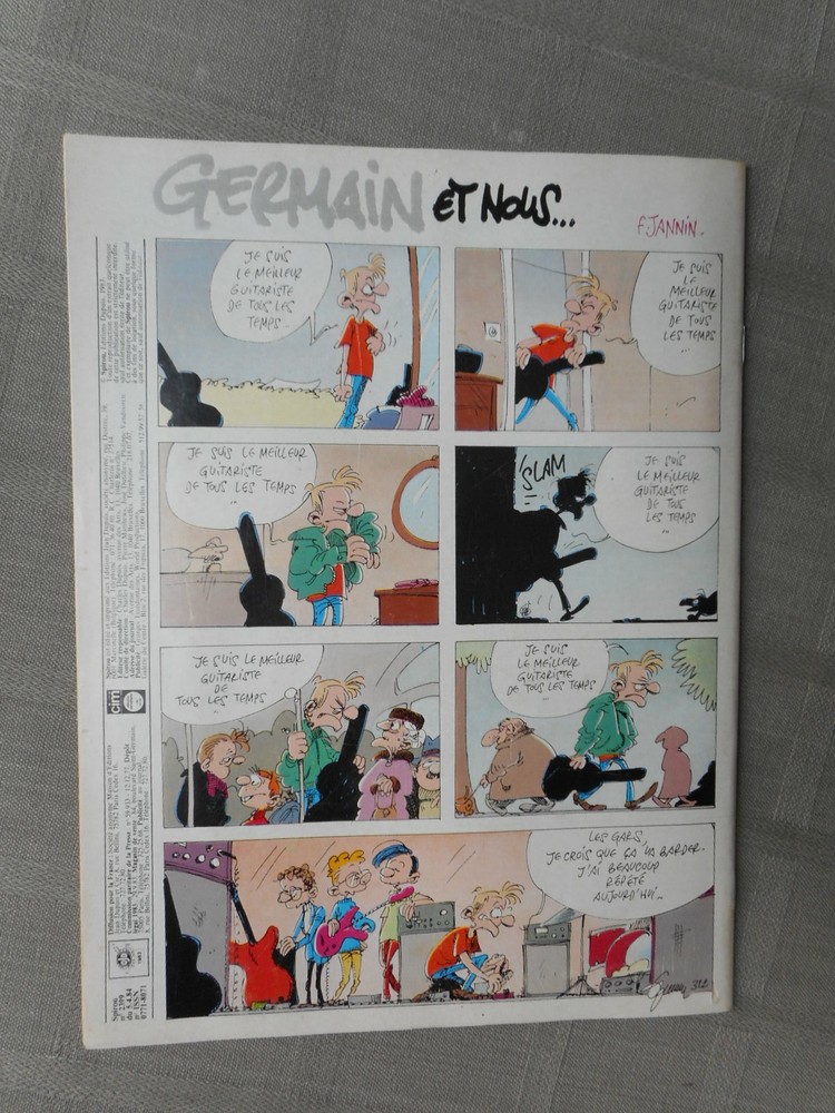 Spirou Weekly No. 2399 1984 Excellent Condition Complete With Its Insert