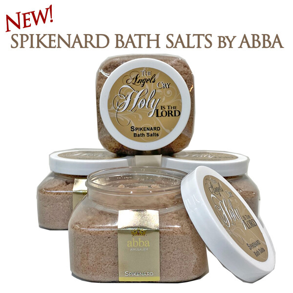 SPIKENARD BATH SALTS - 8 OZ