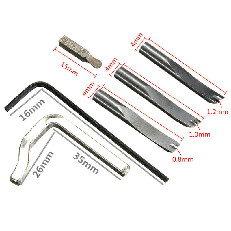 Leathercraft Stitching Groover Skiving Edger Beveler Leather Tools Adjust Size