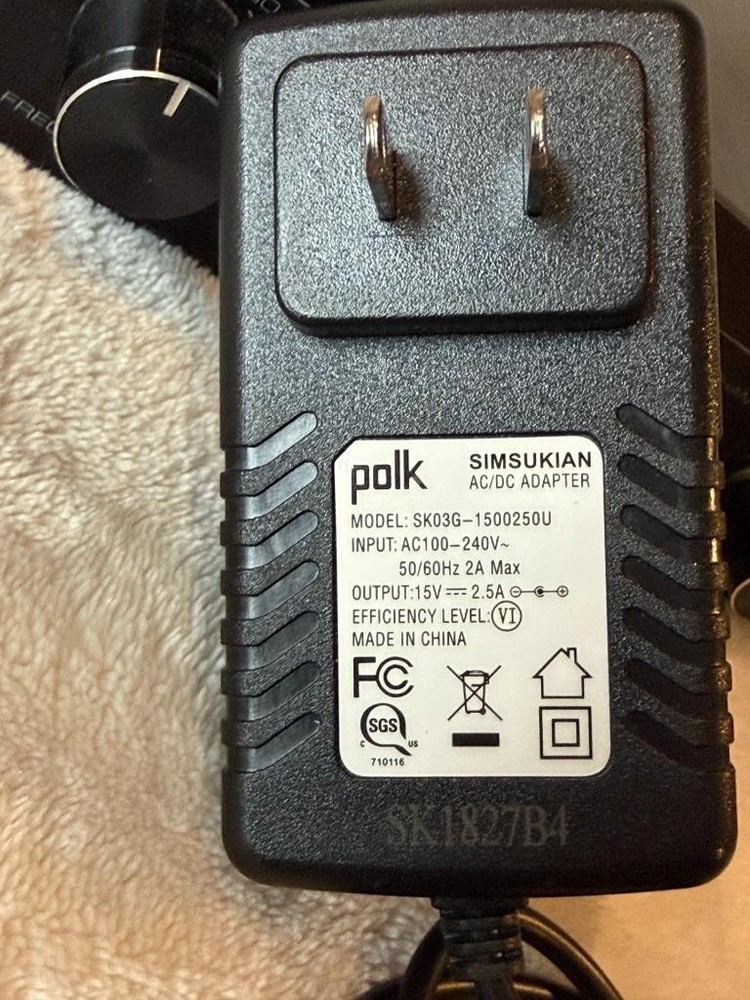 MIRAGE LFX-3 Three Channel Active Subwoofer Controller +Manual Works!