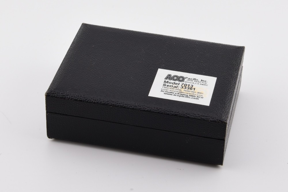 ACO Pacific 7013 Condenser Microphone Capsule - Tested Working!