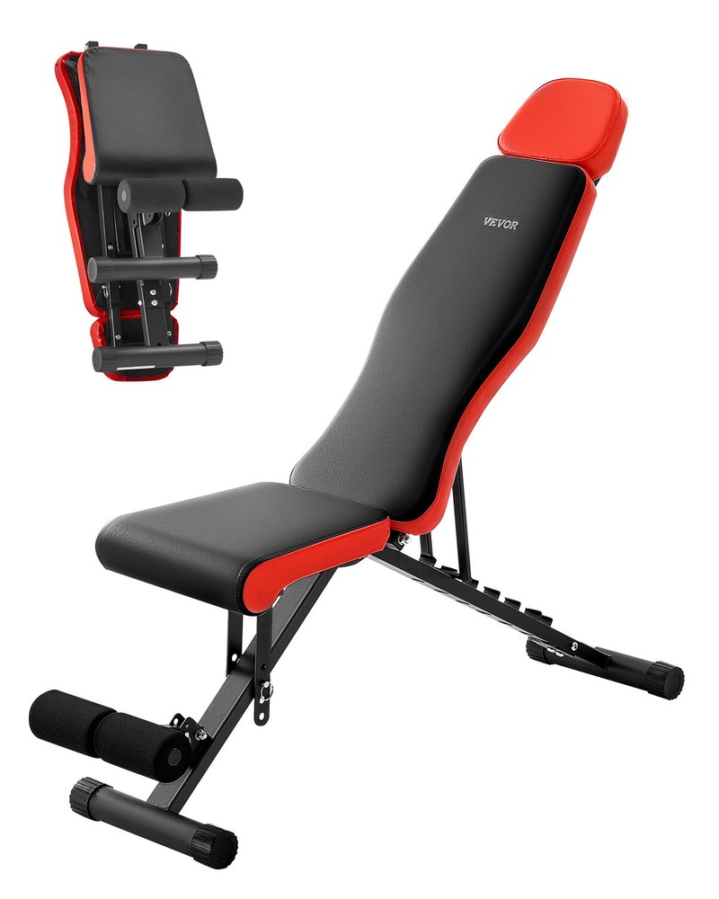 Weight Bench Sit up Bench for Home Gym Strength Training Adjustable Foldable