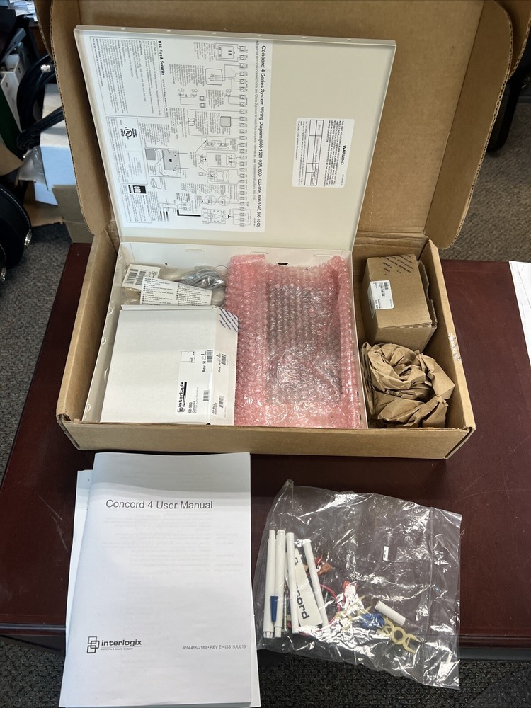 Interlogix 80-966-4 Concord 4 ATP1000 Stater Package Panel Keypad Transformer