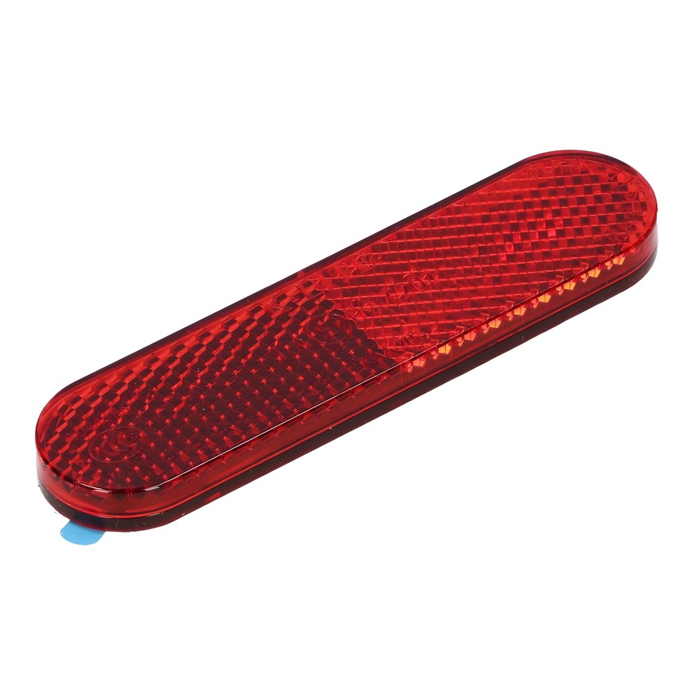 Reflector 95x25mm Red Self Adhesive