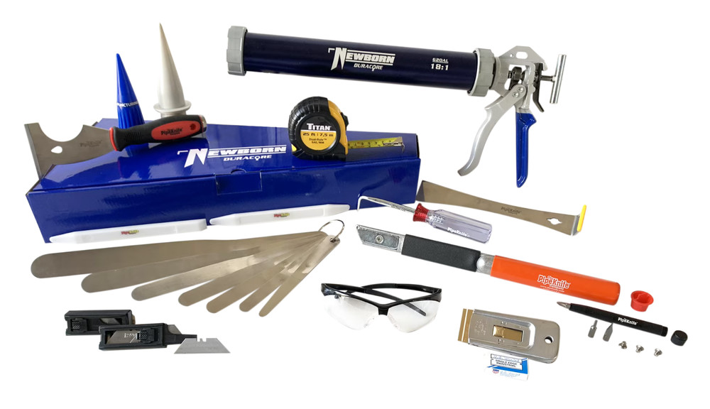 Pipe Knife Caulking Starter Kit