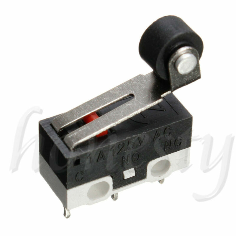 15X Ultra Mini Micro Switch Roller Lever Actuator Microswitch SPDT Sub Miniature