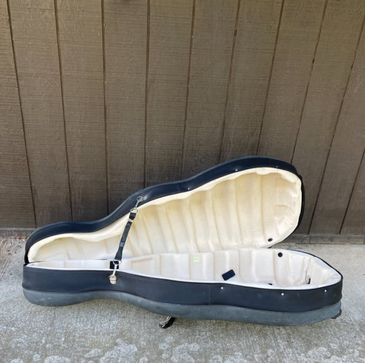 Bam Cello Flight Cover Case Black Used