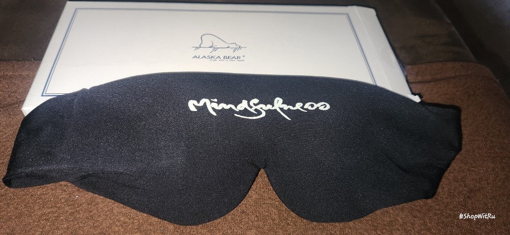 alaska bear natural silk sleep mask