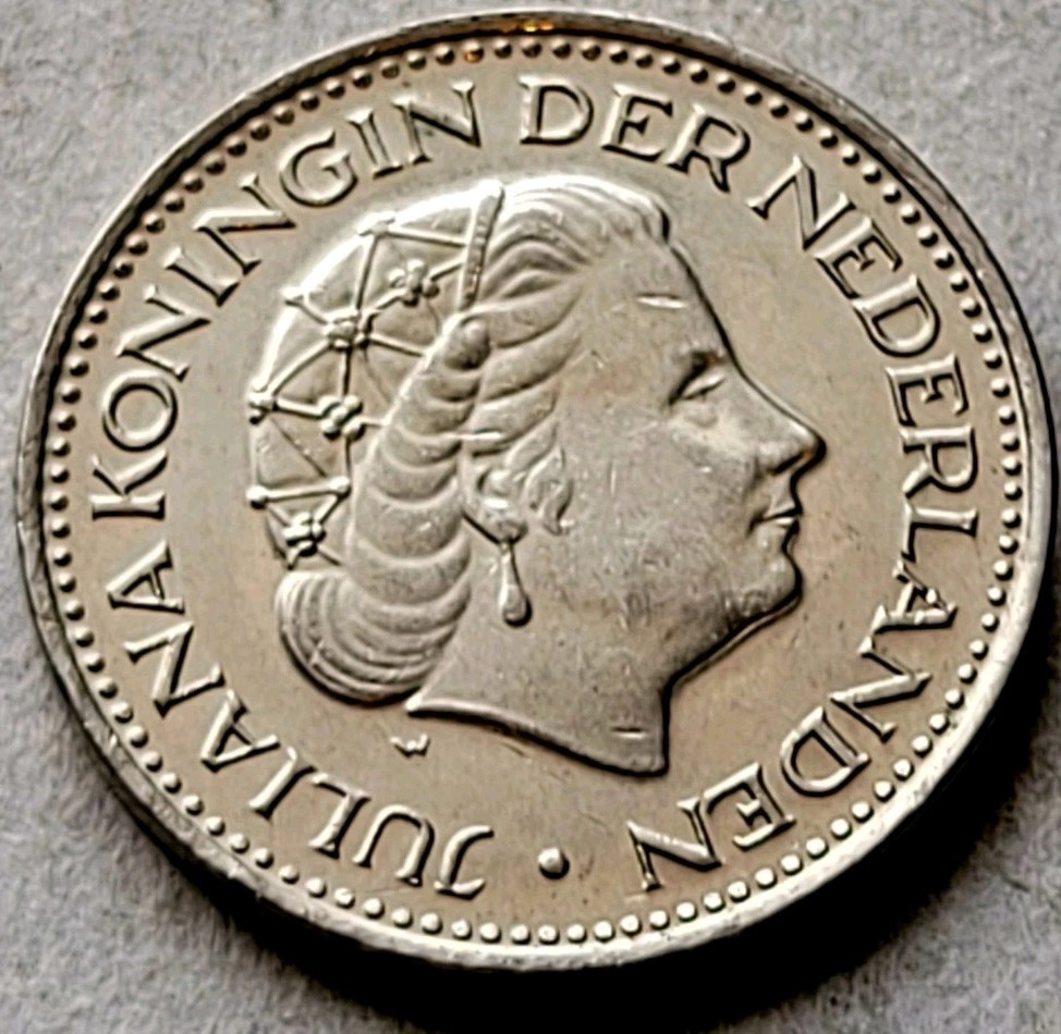 1971 🇳🇱 NETHERLANDS - 1 Gulden Coin