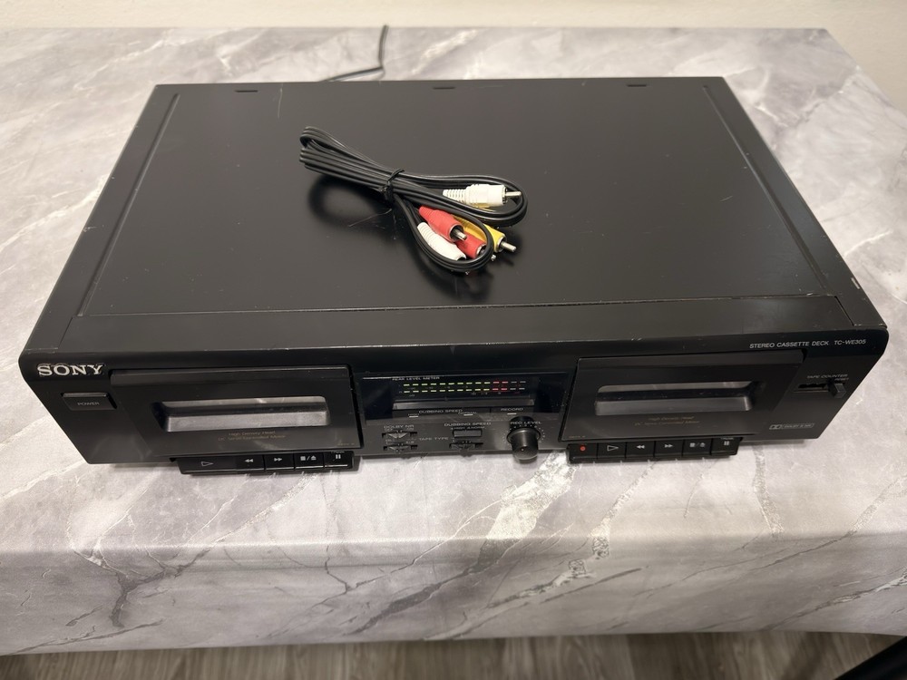 Sony TC-WE305 Cassette Deck *WORKS GREAT!!!*** 💥