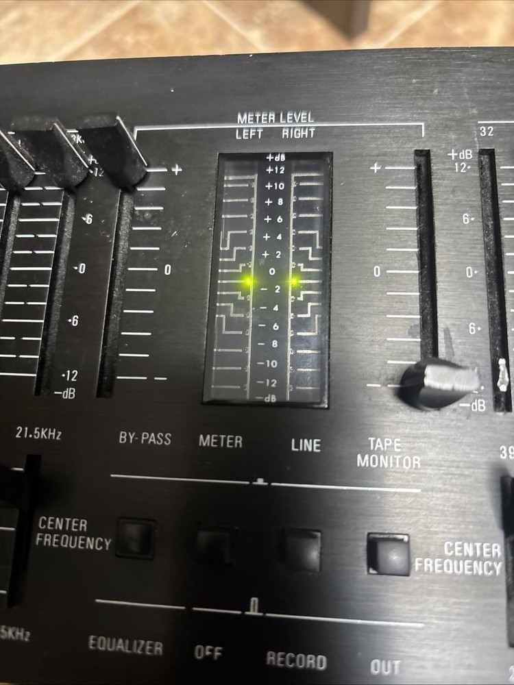 Ross Systems Stereo Frequency Equalizer R-12SP