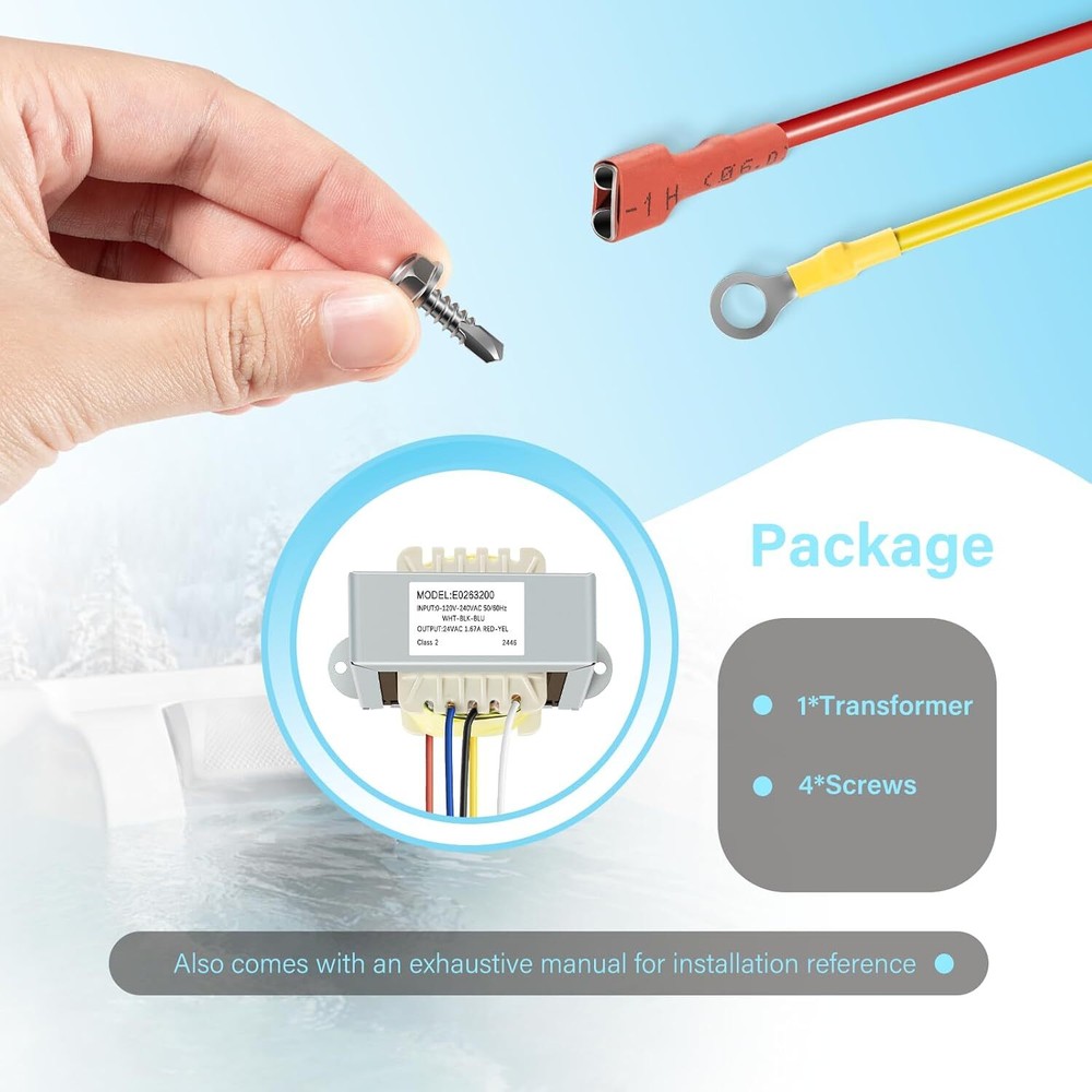 Replace for Zodiac Jandy LXi Low NOx Pool Spa Heaters 250 Transformer R0456300