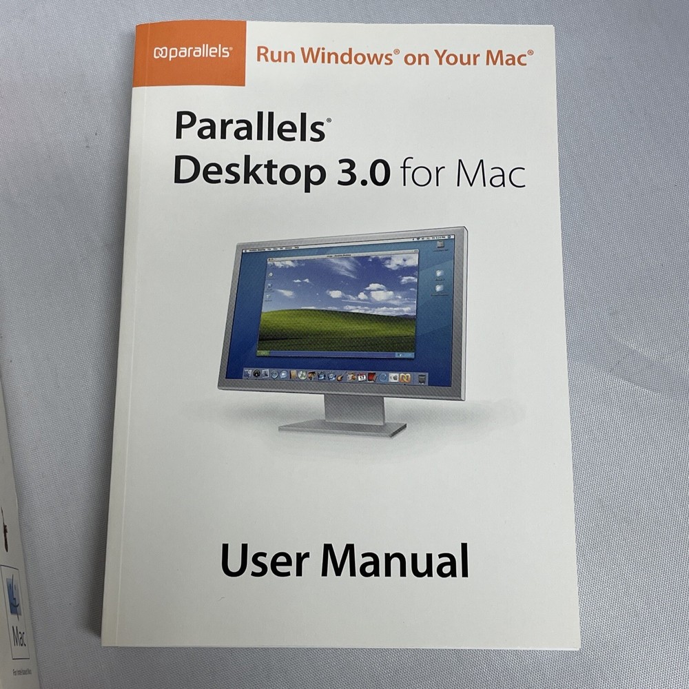 Parallels Desktop 3.0 For Mac Run Windows on Your Mac Award Disk Box Manual