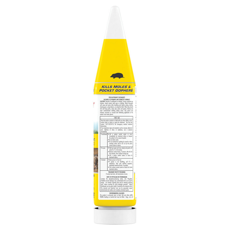 Tomcat 0372210 Mole and Gopher Bait, Garlic, Dark Gray